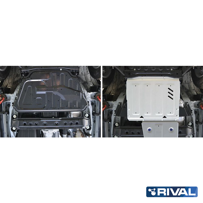 RIVAL4x4 Unterfahrschutz (Verteilergetriebe) für Mitsubishi Pajero (20