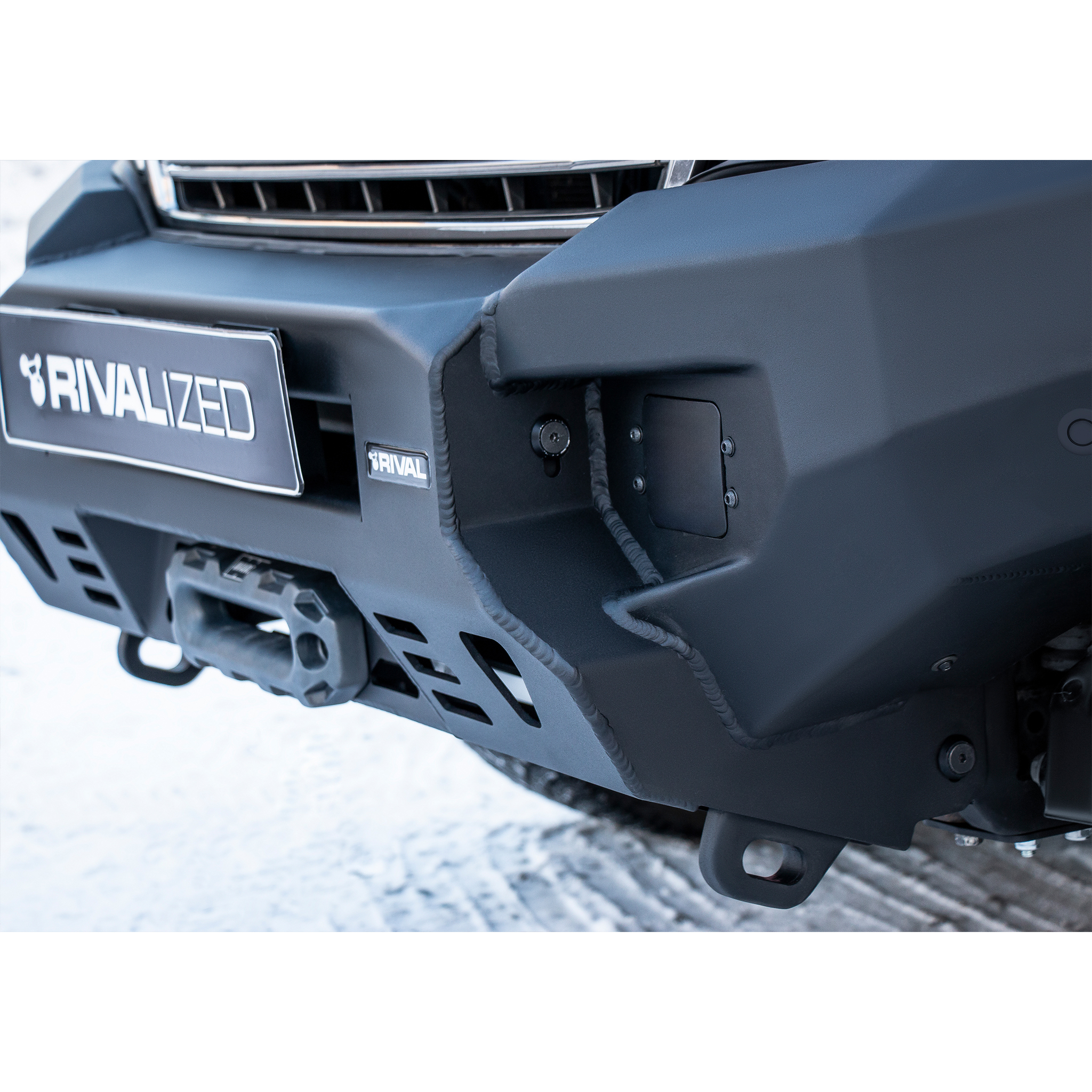 Rival 4x4 Bumper: RIVAL Bumper for Toyota Land Cruiser 2007-2012