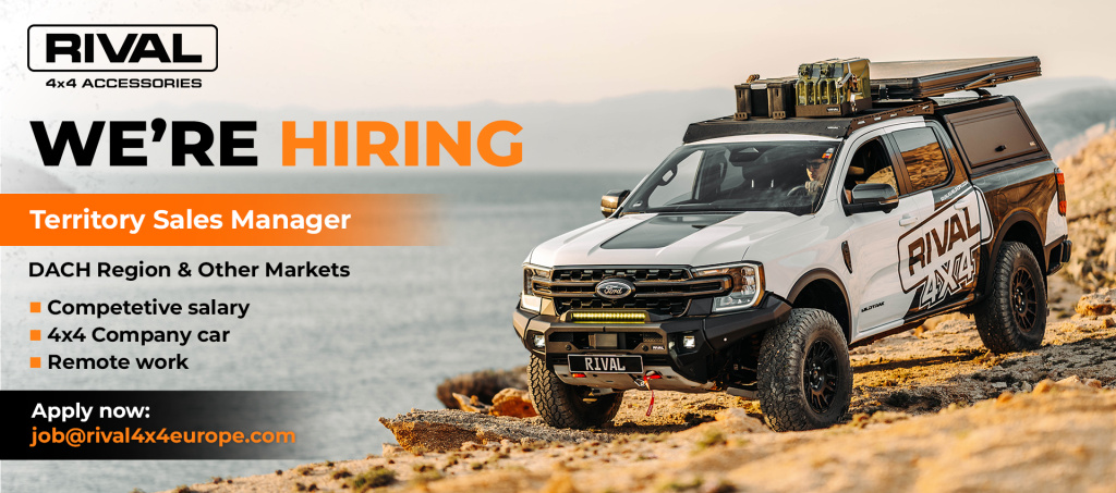 Rival 4x4 Europe Hiring Territory Sales Manager