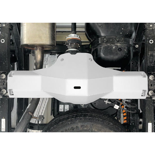 hinteres Differenzial Unterfahrschutz Ford Ranger 2022-;  Volkswagen Amarok 2022-; 2,3 l. / Benzin; 2 l. / Dieselkraftstoff; 3 l. / Dieselkraftstoff; 2,3 l. / Hybride