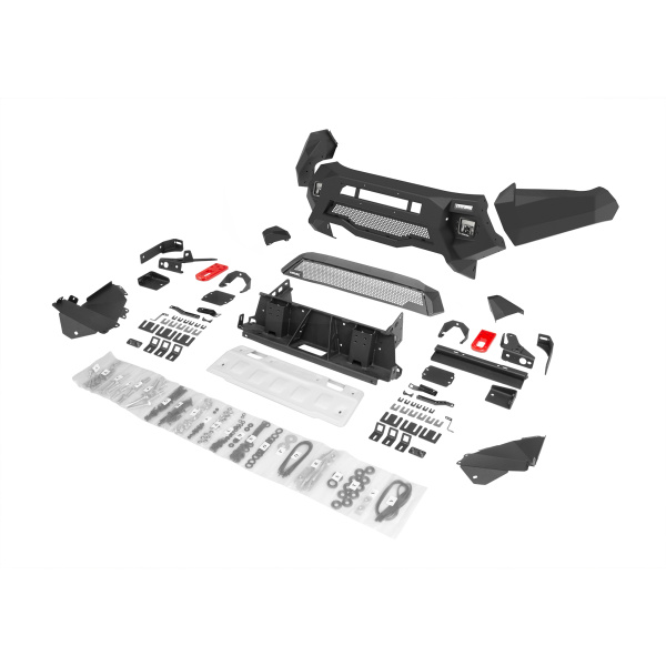 RIVAL Bumper with LED Lights for Toyota Hilux 2020-2022; 