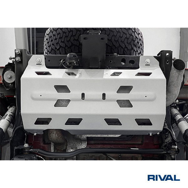 Muffler Protection Plate Jeep Wrangler 2017-2021; 2021-; 2023-; 2 l. / gasoline; 3,6 l. / gasoline; 6,4 l. / gasoline