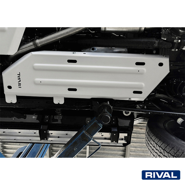 Fuel Tank Protection Plate Toyota Land Cruiser Prado 2024-; 2,4 l. / gasoline; 2,7 l. / gasoline; 2,8 l. / diesel