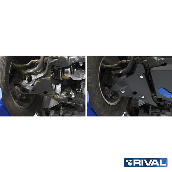 Front Arms Protection Plate Nissan Navara (Frontier) 2014-2021; 2,3 l. / diesel