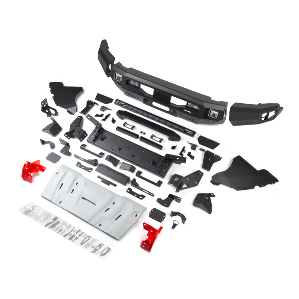 Parachoques RIVAL con luces LED para Toyota Land Cruiser Prado 2024-; 