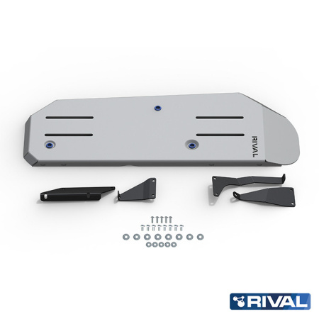 Protección del tanque de combustible Lexus GX 2019-2023;  Toyota 4Runner 2013-2024; Land Cruiser Prado 2013-2017; 2017-2020; 2020-2023; 4,6 l. / gasolina; 4 l. / gasolina; 2,8 l. / diesel