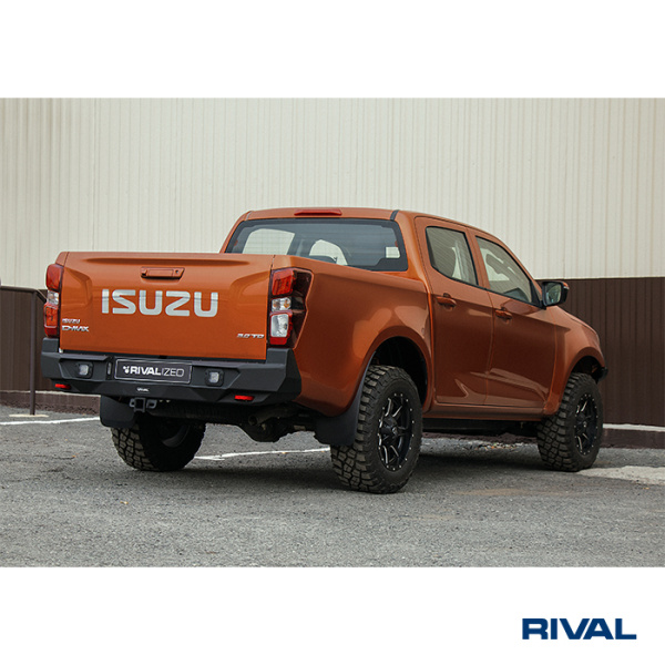 Pare-chocs RIVAL avec feux LED pour Isuzu D-Max 2021-2023; 