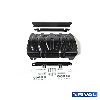 Protección del radiador Fiat Fullback 2016-2020;  Mitsubishi L200 2015-2019; 2018-2023; Pajero Sport 2016-2021; 2021-; 2,4 l. / diesel; 3 l. / gasolina