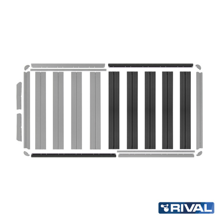 Galerie de toit modulaire Toyota Land Cruiser 2007-; 