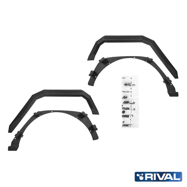 Bumper Accessories Jeep Wrangler 2017-2021; 2021-; 