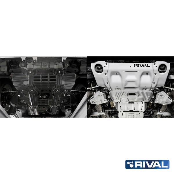Radiator and Engine Protection Plate Toyota Hilux 2015-2020; 2018-2020; 2021-; 