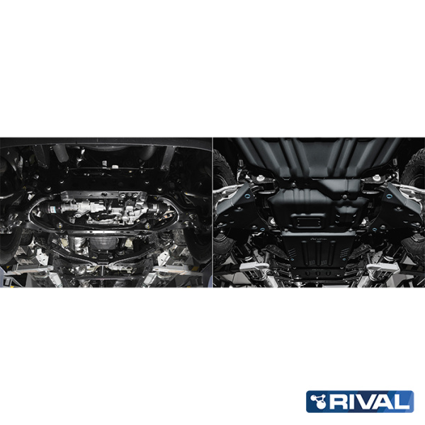 Arms Protection Plate Ford Everest 2022-; Ranger 2022-;  Volkswagen Amarok 2023-; 2 l. / gasoline