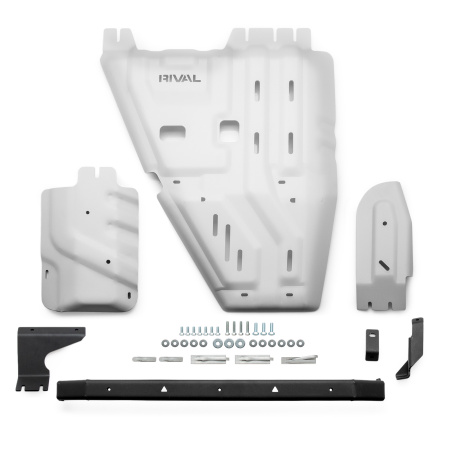 Plaques de protection Toyota Hilux 2015-2020; 2020-2022; 2025-; 2,4 l. / diesel; 2,8 l. / diesel; 2,8 l. / diesel / 48V