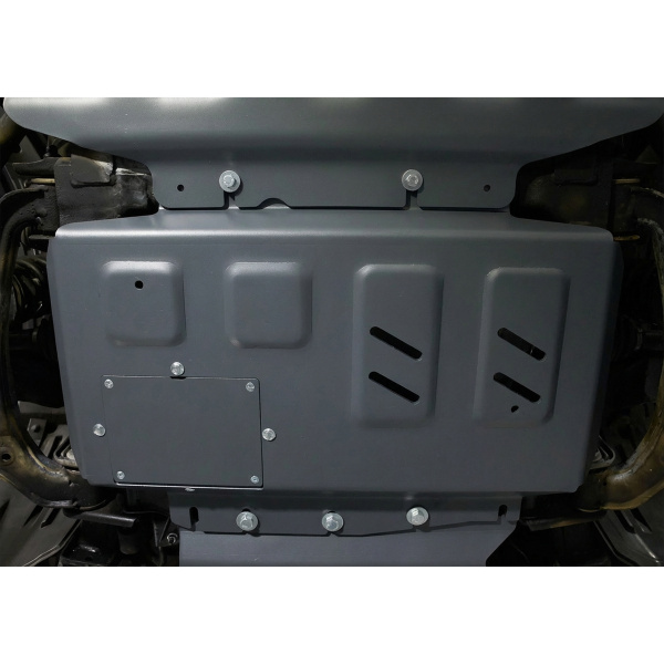 Plaque de protection du moteur Mercedes-Benz X-Class 2017-2020;  Nissan Navara (Frontier) 2004-2010; 2010-2015; 2014-2021; Pathfinder 2004-2010; 2010-2014; 3 l. / diesel; 2,3 l. / diesel; 2,5 l. / diesel; 4 l. / essence