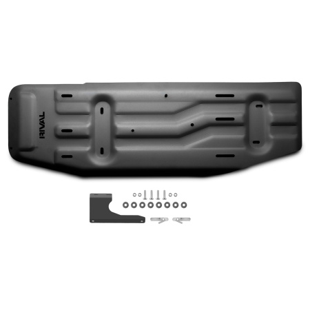 Protection du réservoir de carburant Toyota Hilux 2015-2020; 2020-2025; 2025-; 2,7 l. / essence; 2,4 l. / diesel; 2,8 l. / diesel; 2,8 l. / diesel / 48V