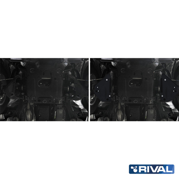 Front Arms Protection Plate Toyota Hilux 2015-2020; 2018-2020; 2021-; 2,4 l. / diesel; 2,8 l. / diesel