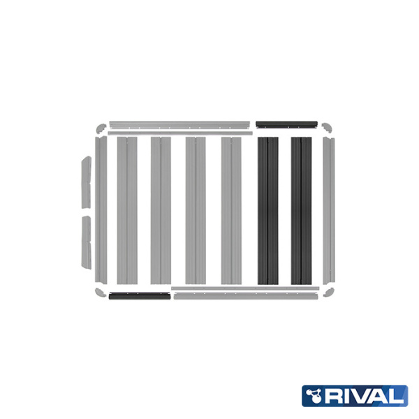 Modular Roof Rack Lexus GX 2009-2013; 2013-2019;  Toyota Land Cruiser Prado 2009-2013; 2013-2017; 2017-2020; 2020-2023; 