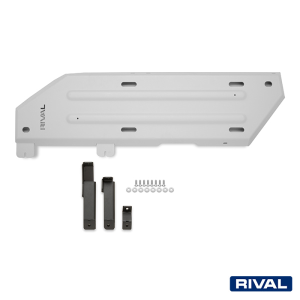 Fuel Tank Protection Plate Toyota Land Cruiser Prado 2024-; 2,4 l. / gasoline; 2,7 l. / gasoline; 2,8 l. / diesel