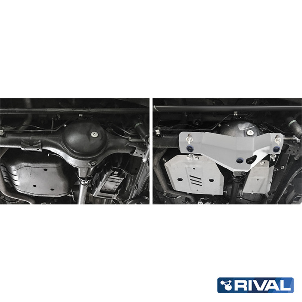 Rear Differential Protection Plate Suzuki Jimny 2018-; 1,5 l. / gasoline