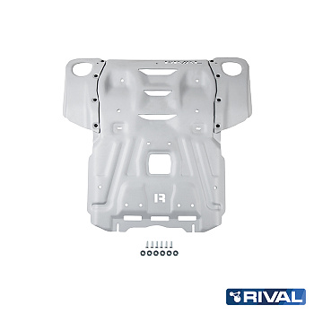 Placa de protección del motor y radiador Toyota Hilux 2015-2020; 2018-2020; 2020-2025; 