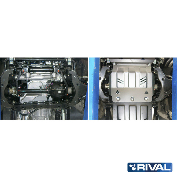 Engine Protection Plate Fiat Fullback 2016-2020;  Mitsubishi L200 2015-2019; 2018-2023; Pajero Sport 2016-2021; 2021-; 2,4 l. / diesel; 3 l. / gasoline