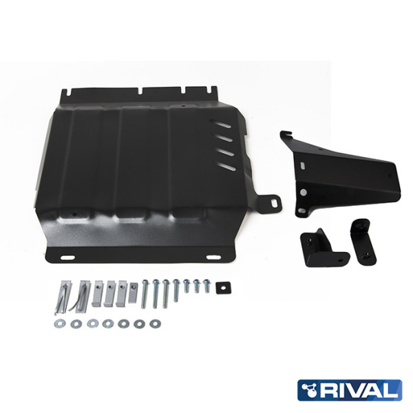 Transfer Case Protection Plate Mercedes-Benz X-Class 2017-;  Nissan Navara (Frontier) 2004-2010; 2010-2015; Pathfinder 2004-2010; 2010-2014; 3 l. / diesel; 2,5 l. / diesel; 4 l. / gasoline