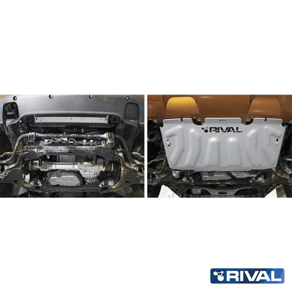 Radiator Protection Plate Nissan Navara (Frontier) 2004-2010; 2010-2015; 2014-2021; Pathfinder 2004-2010; 2010-2014; 2,5 l. / diesel; 3 l. / diesel; 2,3 l. / diesel; 4 l. / gasoline