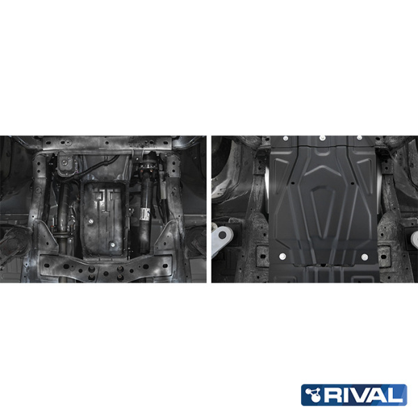 Gearbox Protection Plate Mitsubishi L200 2015-2019; 2018-2023; Pajero Sport 2016-2021; 2021-; 2,4 l. / diesel; 3 l. / gasoline