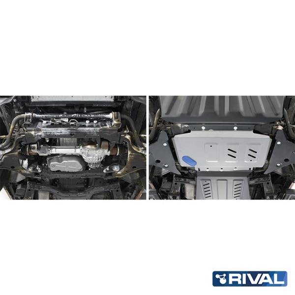 Engine Protection Plate Mercedes-Benz X-Class 2017-;  Nissan Navara (Frontier) 2004-2010; 2010-2015; 2014-2021; Pathfinder 2004-2010; 2010-2014; 3 l. / diesel; 2,3 l. / diesel; 2,5 l. / diesel; 4 l. / gasoline