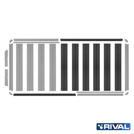 Galerie de toit modulaire Land Rover Defender 1983-2007; 2007-2016; 