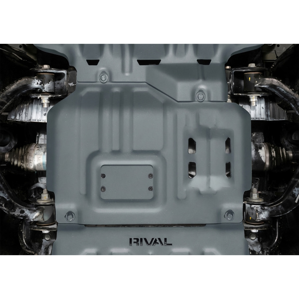 Plaque de protection du moteur Ford Everest 2022-; Ranger Raptor 2022-; Bronco 2020-; Ranger 2022-;  Volkswagen Amarok 2023-; 3 l. / diesel; 2,3 l. / essence; 3 l. / essence; 2,7 l. / essence; 2,3 l. / hybride