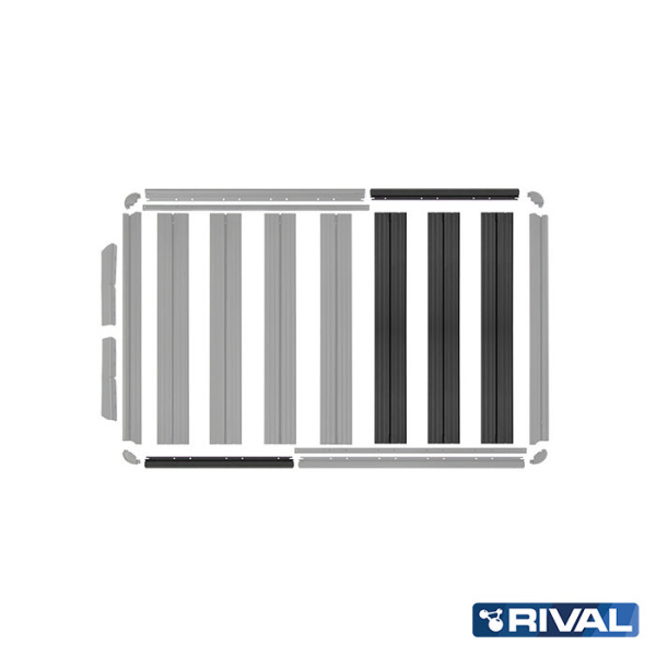 Modular Roof Rack Land Rover Defender 2020-;  Lexus LX 2007-2012; 2012-2015; 2015-2021;  Toyota Land Cruiser 2007-2012; 2012-2015; 2015-2021; 