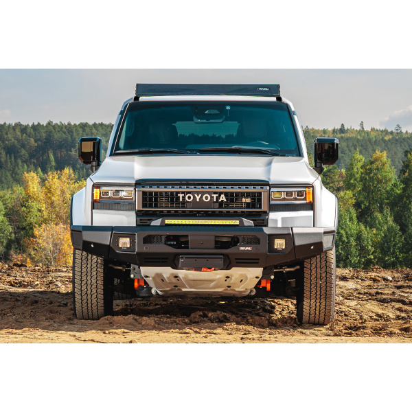 Parachoques RIVAL con luces LED para Toyota Land Cruiser Prado 2024-; 