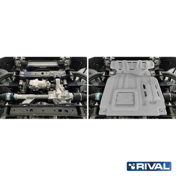 Engine Protection Plate Ford Everest 2022-; Ranger Raptor 2022-; Ranger 2022-;  Volkswagen Amarok 2023-; 3 l. / diesel