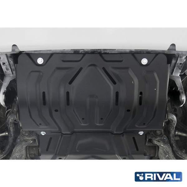 Radiator Protection Plate Fiat Fullback 2016-2020;  Mitsubishi L200 2015-2019; 2018-2023; Pajero Sport 2016-2021; 2021-; 2,4 l. / diesel; 3 l. / gasoline