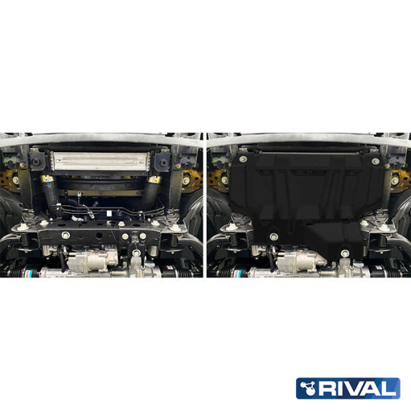 Radiator Protection Plate Ford Everest 2022-; Ranger 2022-;  Volkswagen Amarok 2023-; 