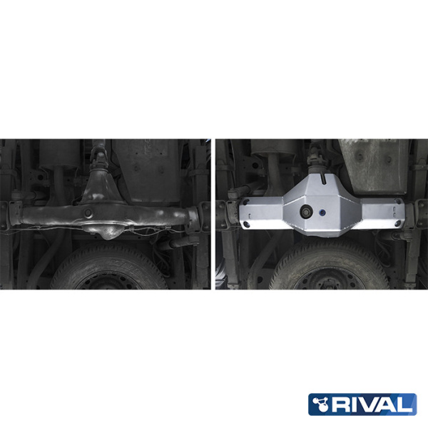 Rear Differential Protection Plate Toyota Hilux 2018-2020; 