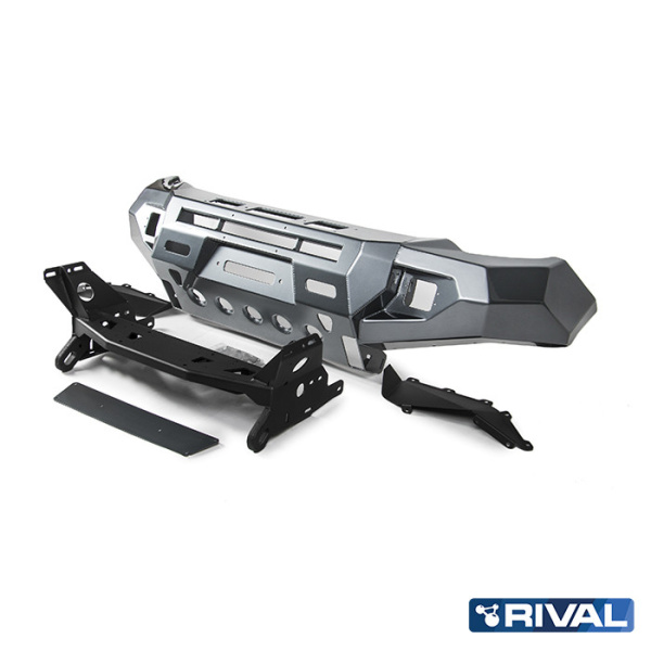 Pare-chocs RIVAL avec feux LED pour Mitsubishi L200 2015-2019; 