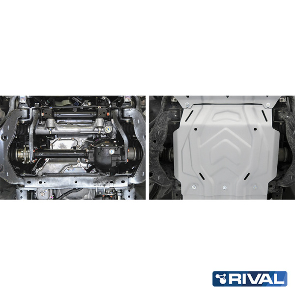 Engine Protection Plate Fiat Fullback 2016-2020;  Mitsubishi L200 2015-2019; 2018-2023; Pajero Sport 2016-2021; 2021-; 2,4 l. / diesel; 3 l. / gasoline