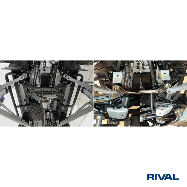 Skid Plates Ineos Grenadier 2023-; 3 l. / gasoline; 3 l. / diesel