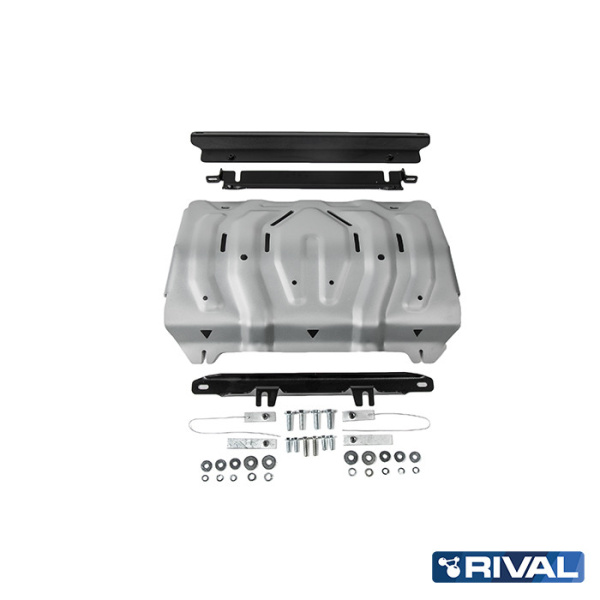 Radiator Protection Plate Fiat Fullback 2016-2020;  Mitsubishi L200 2015-2019; 2018-2023; Pajero Sport 2016-2021; 2021-; 2,4 l. / diesel; 3 l. / gasoline
