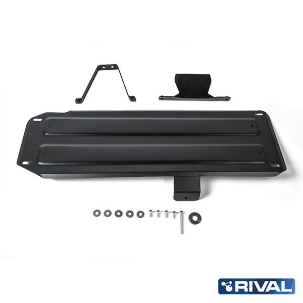 Fuel Tank Protection Plate Mitsubishi L200 2006-2014; 2013-2015; 2015-2019; 2018-2023; Pajero Sport 2016-2021; 2021-; 2,5 l. / diesel; 2,4 l. / diesel; 3 l. / gasoline