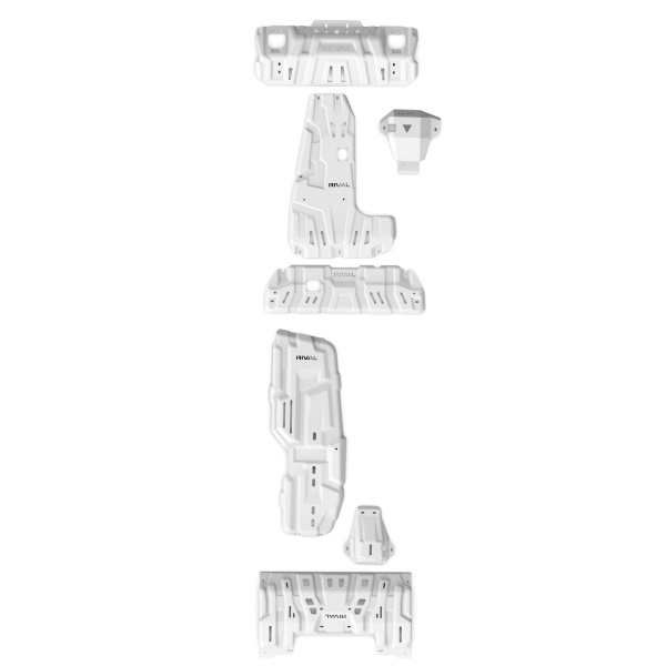 Unterfahrschutzplatten (Sets) Ineos Grenadier 2023-; 3 l. / Benzin; 3 l. / Dieselkraftstoff