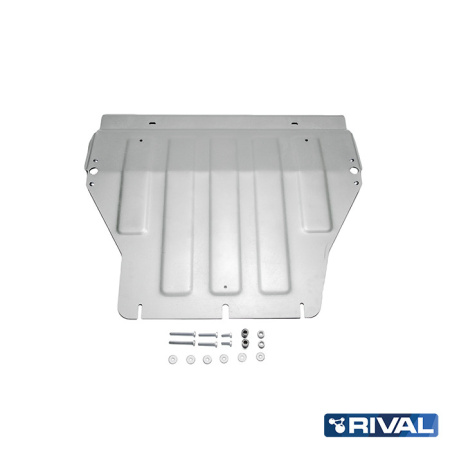 Protección de cárter y de caja de cambios Volkswagen Caravelle 2003-2009; 2009-2015; 2015-2019; 2019-; Multivan 2003-2009; 2009-2015; 2015-2019; 2019-; Transporter 2003-2009; 2009-2015; 2015-2019; 2019-; 2 l. / gasolina; 2 l. / diesel