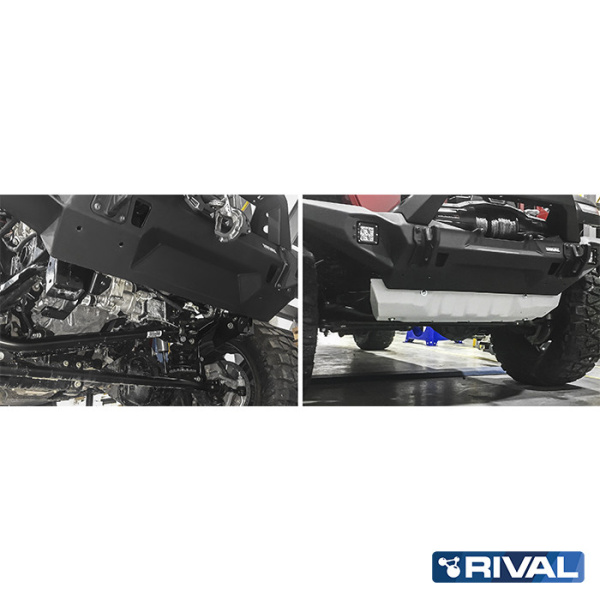 Steering Rods Tubular Protection Jeep Wrangler 2017-2021; 2021-; 2 l. / gasoline; 3,6 l. / gasoline; 2,2 l. / diesel