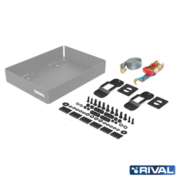 Double Jerry Can Holder Modular Roof Rack  