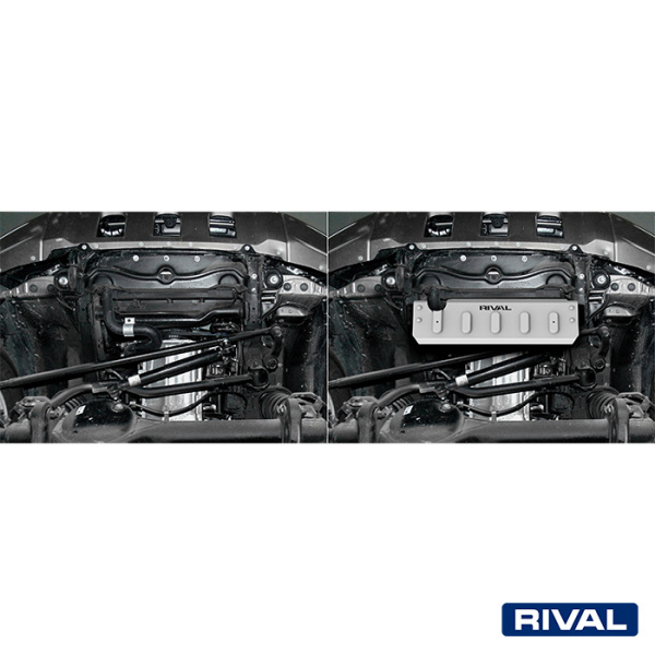 Steering Rods Protection Plate Nissan Patrol 2004-; 4,8 l. / gasoline