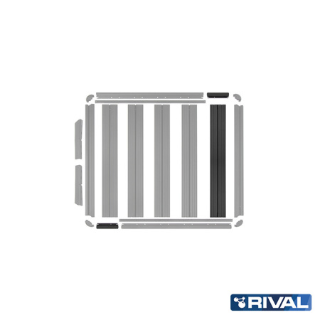 Galerie de toit modulaire Land Rover Defender 1990-2007; 