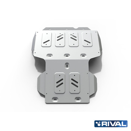 Placa de protección del motor y radiador Toyota Land Cruiser 1998-2002; 2002-2005; 2005-2007; 4,7 l. / gasolina; 4,2 l. / diesel